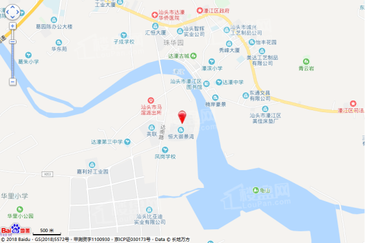 中恒达南路项目电子地图