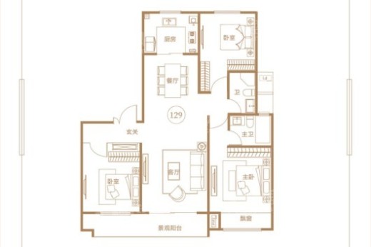 桂园壹号院二期户型图