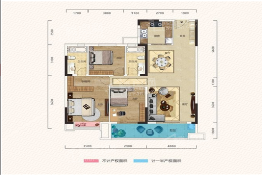 书香领秀城户型图