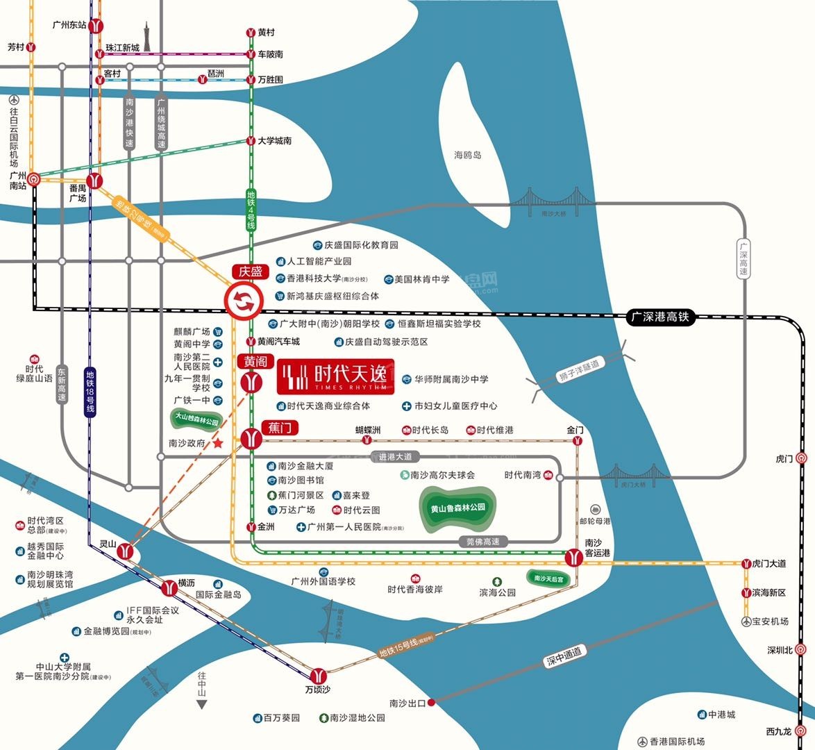 南沙黄阁现房实测:时代天逸VS南沙十里方圆,通勤党该选谁?-广州楼盘网