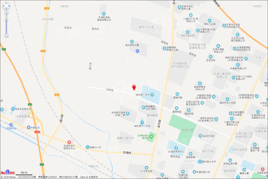 京能雍清丽苑二期电子地图