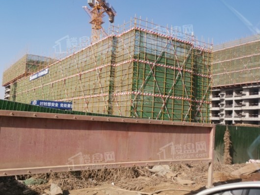 潍坊商谷项目一期在建楼栋