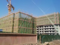 潍坊商谷项目一期在建楼栋