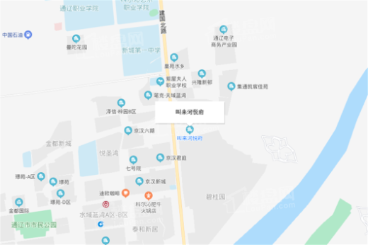 叫来河·悦府交通图