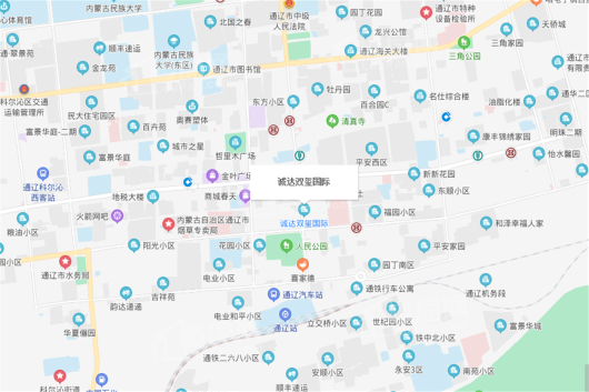 诚达·双玺国际交通图