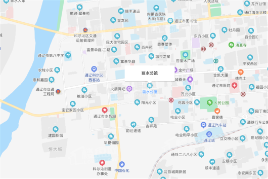 丽水公馆交通图