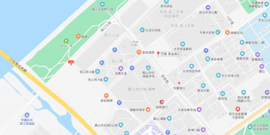 艺城紫金滨江交通图