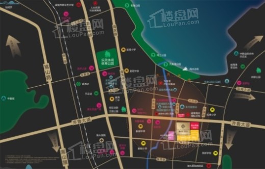碧桂园·玖玺台交通图