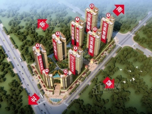 顾荣·翰林华府效果图