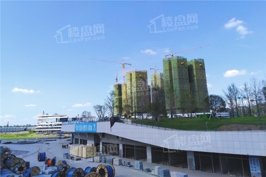 天易江湾广场商业地产项目实拍全景