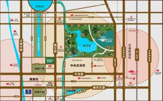 金石·星湖湾交通图