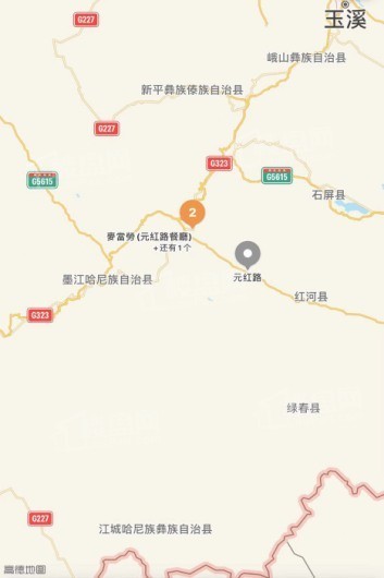 元江新大陆·书香雅苑交通图