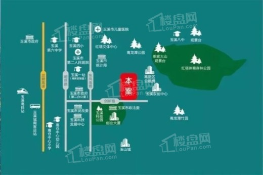 永佳·壹城花园交通图