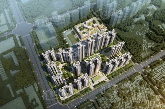 湛江大中城市花园高清图