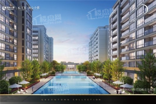 舟山绿城·晓风印月花园高清图