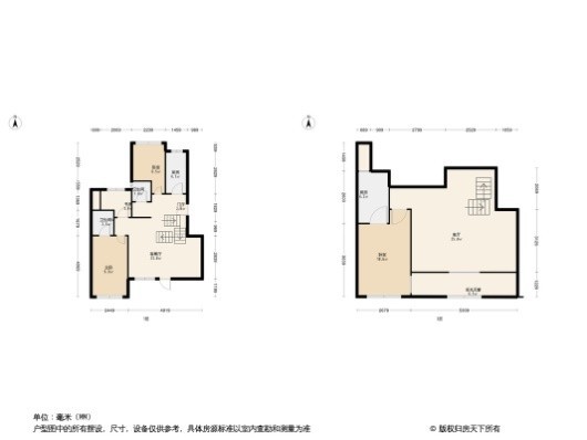 坤达江山筑3居室户型图