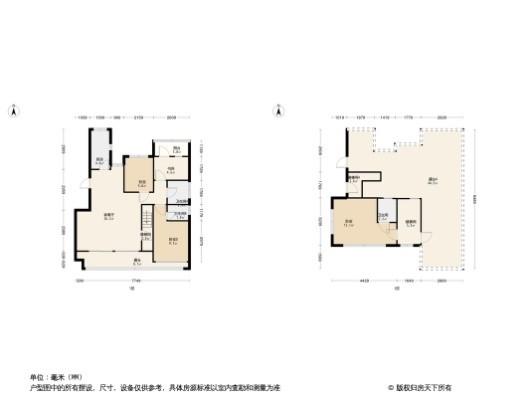 坤达江山筑4居室户型图