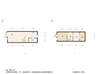 正商汇航铭筑2居室户型图