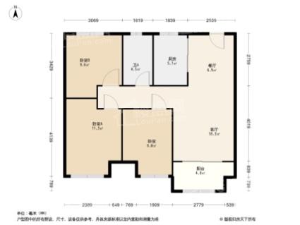 新城郡望府户型图