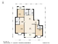 建业电影小镇之橙园C户型 3室2厅3卫1厨