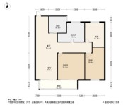 永威溪樾3居室户型图