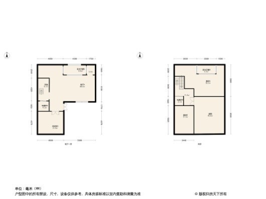 泰禾中州院子4居室户型图