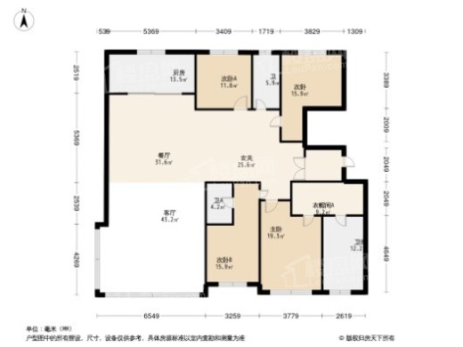 融创·香山壹號院户型图