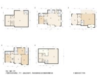 朗诗南门绿郡6居室户型图