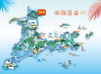 海上海旅游地图