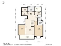 紫宸府C1户型 4室2厅2卫1厨