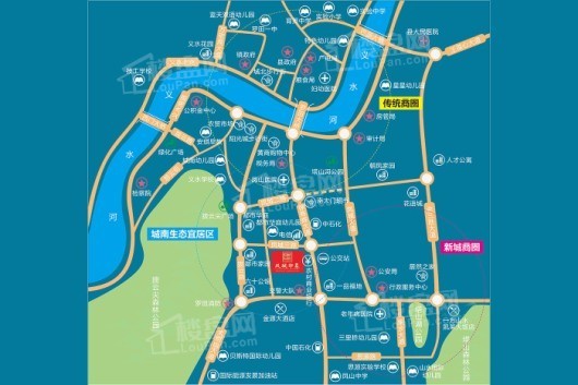 凤城印象区位图2