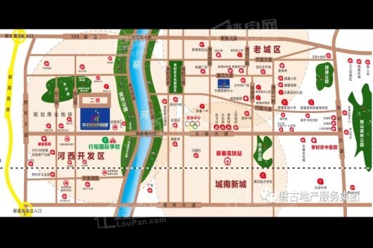 华中国际时尚城交通图
