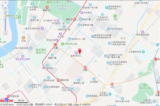 南京云际花园电子地图