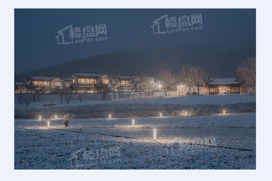 濮塘·桃里度假村雪景