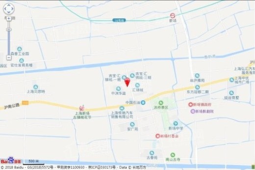 上海新环广场交通图