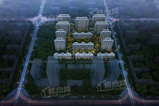 郑州世茂海峡国际城世茂郑州国际城N-08-05地块住宅项目鸟瞰图