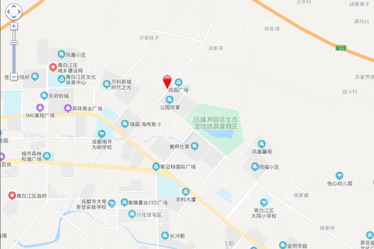 翠怡峰荟电子地图