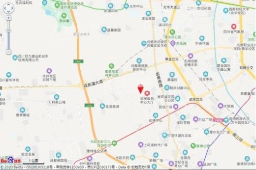 西樾锦宸项目交通图