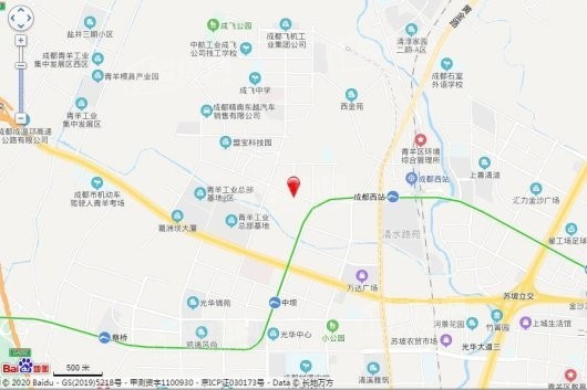 龙湖西府琅悦项目电子地图