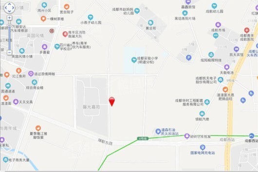 龙湖西府琅悦项目电子地图