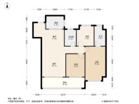 玄武·映涵映A1-约119㎡ 3室2厅2卫1厨