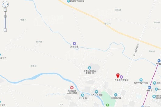 万朵城（公寓）交通图