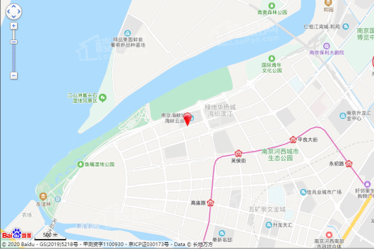 河西世茂智汇园电子地图