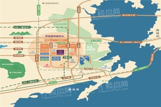 宝丰新港城区位图