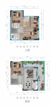 天阔美地B7户型 4室2厅4卫1厨