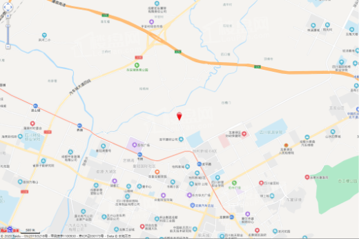 华侨城锦悦中心交通图
