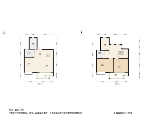 华地·黄麓公馆3居室户型图