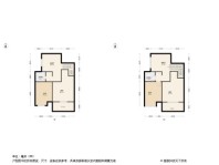 浏阳高力·万汇城F户型113平复式 3室2厅2卫1厨