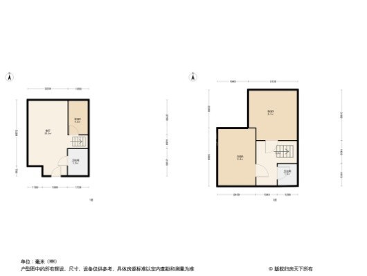 云尚天成3居室户型图