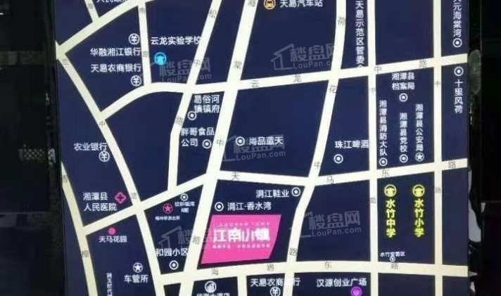 东之阳江南小镇区位交通图